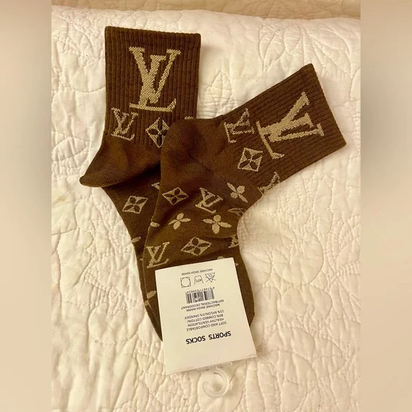 ๐Luxury Monogram Socks๐ - Picture 5 of 14